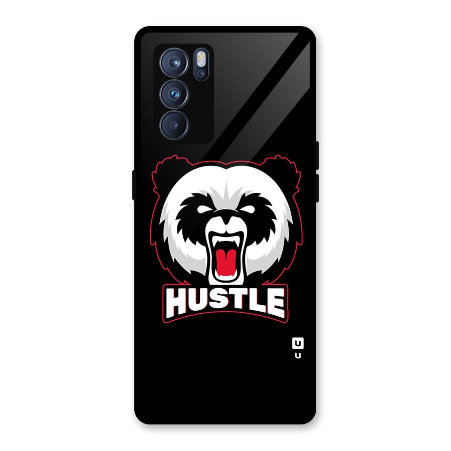 Hustle Panda Glass Back Case for Oppo Reno6 Pro 5G