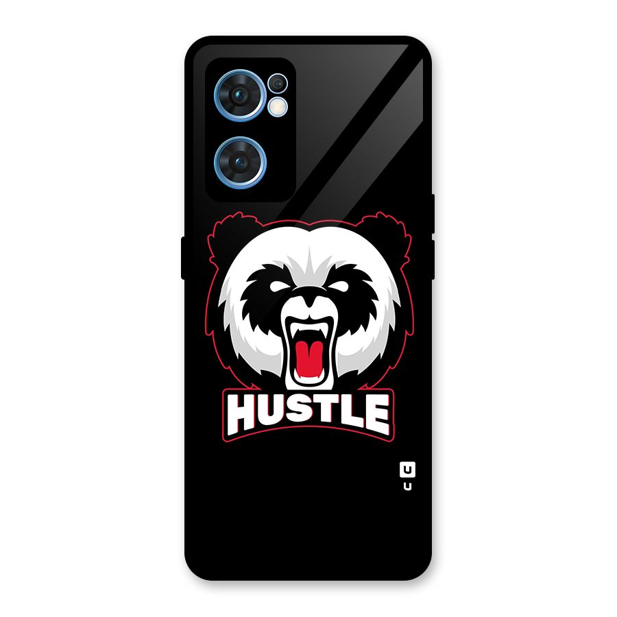 Hustle Panda Glass Back Case for Oppo Reno7 5G