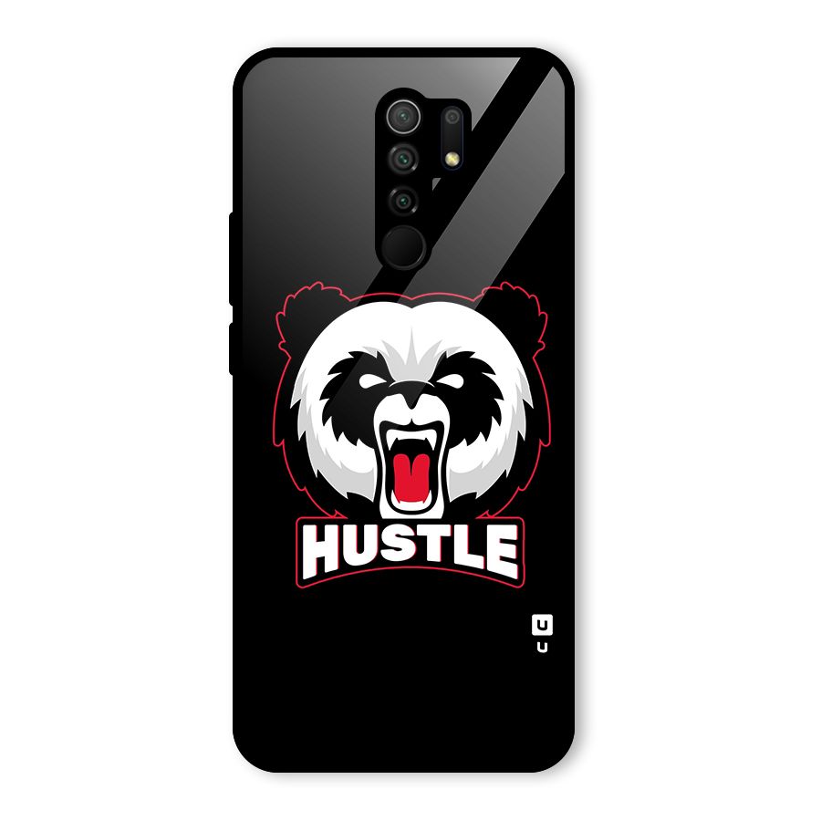Hustle Panda Glass Back Case for Poco M2