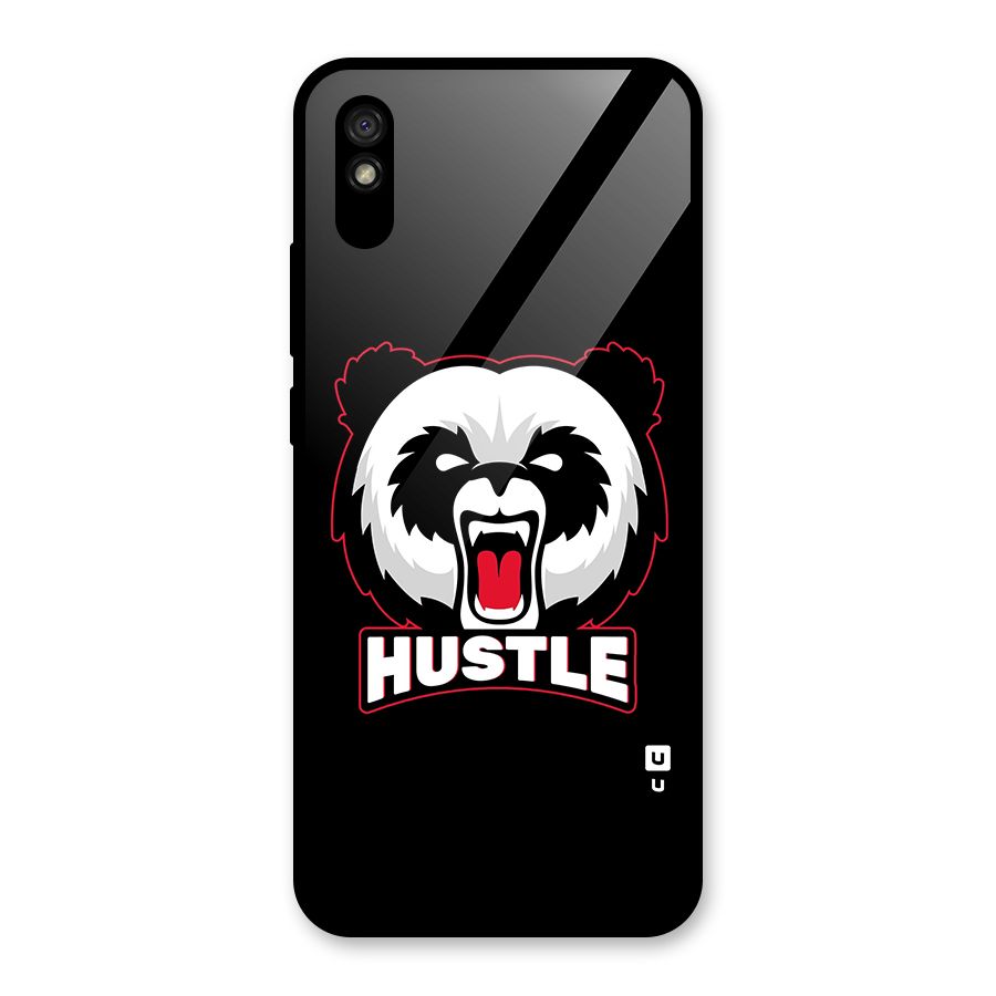 Hustle Panda Glass Back Case for Redmi 9A