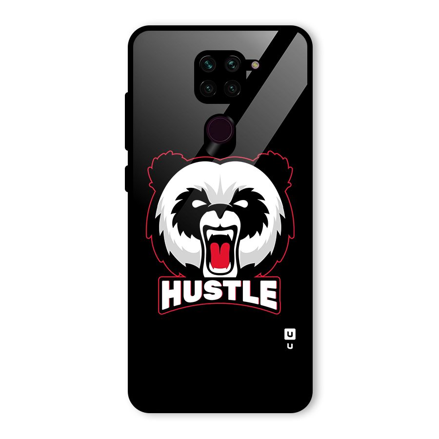 Hustle Panda Glass Back Case for Redmi Note 9