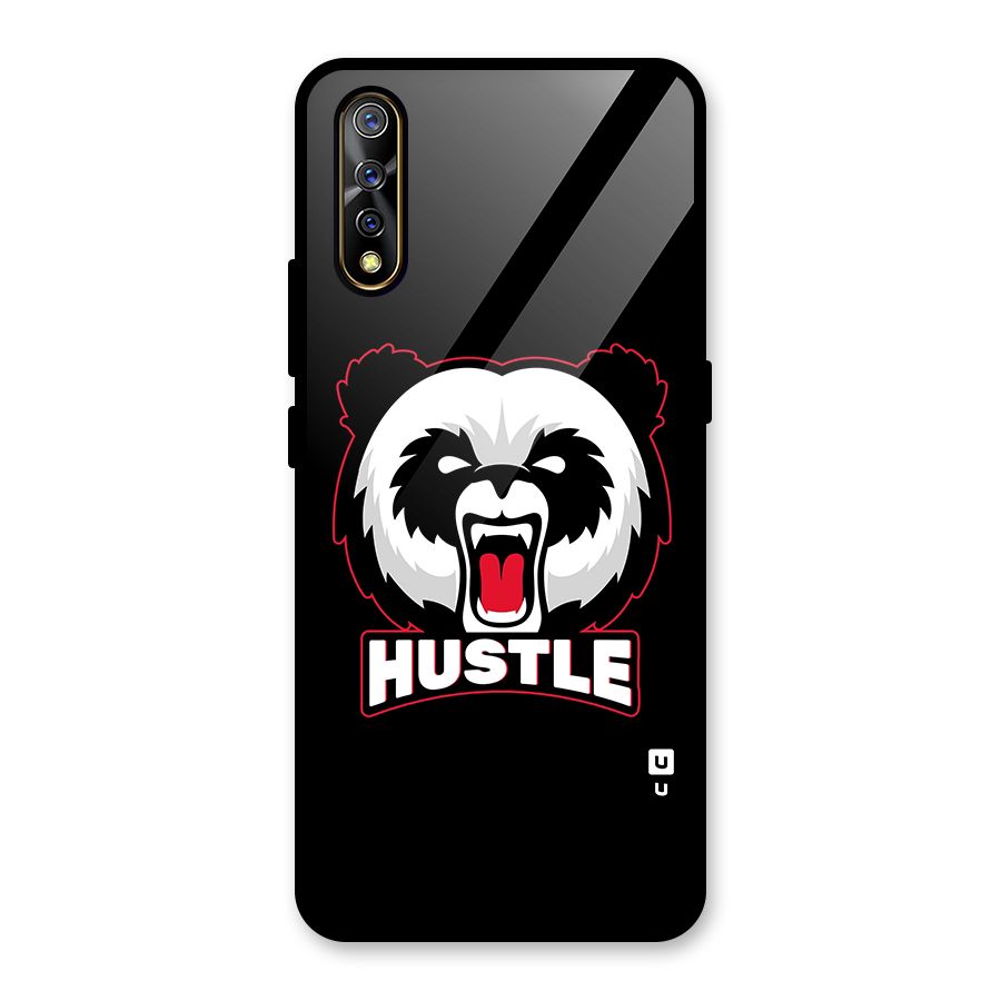 Hustle Panda Glass Back Case for Vivo S1