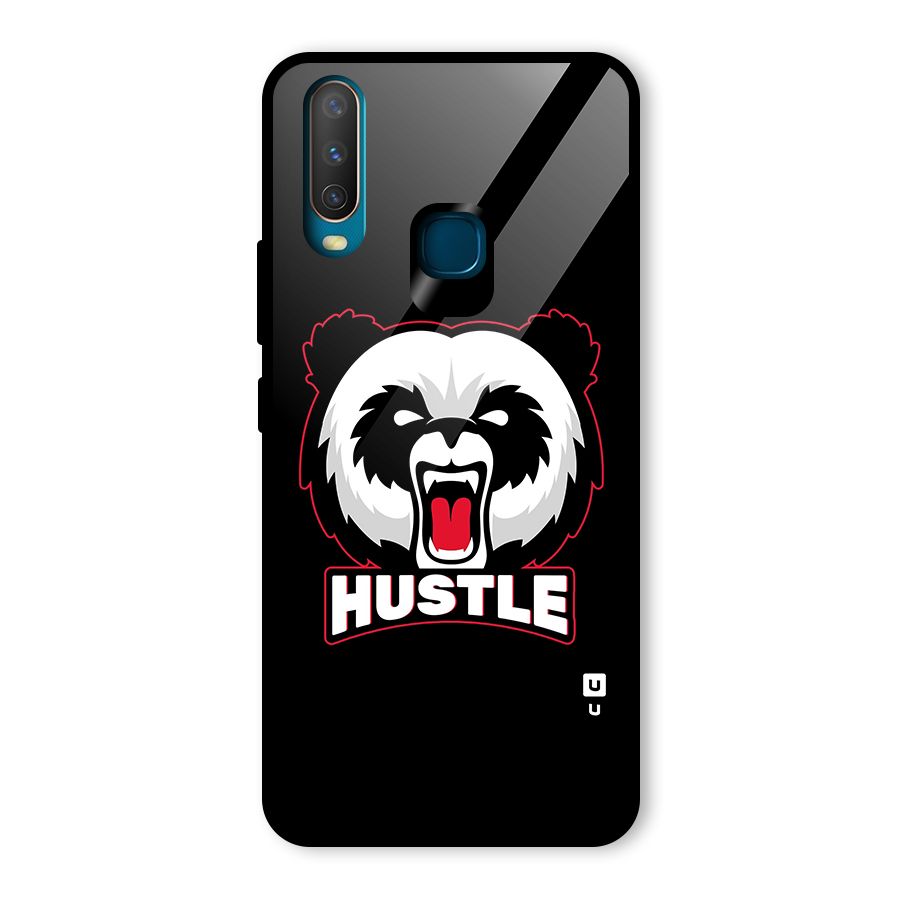 Hustle Panda Glass Back Case for Vivo U10