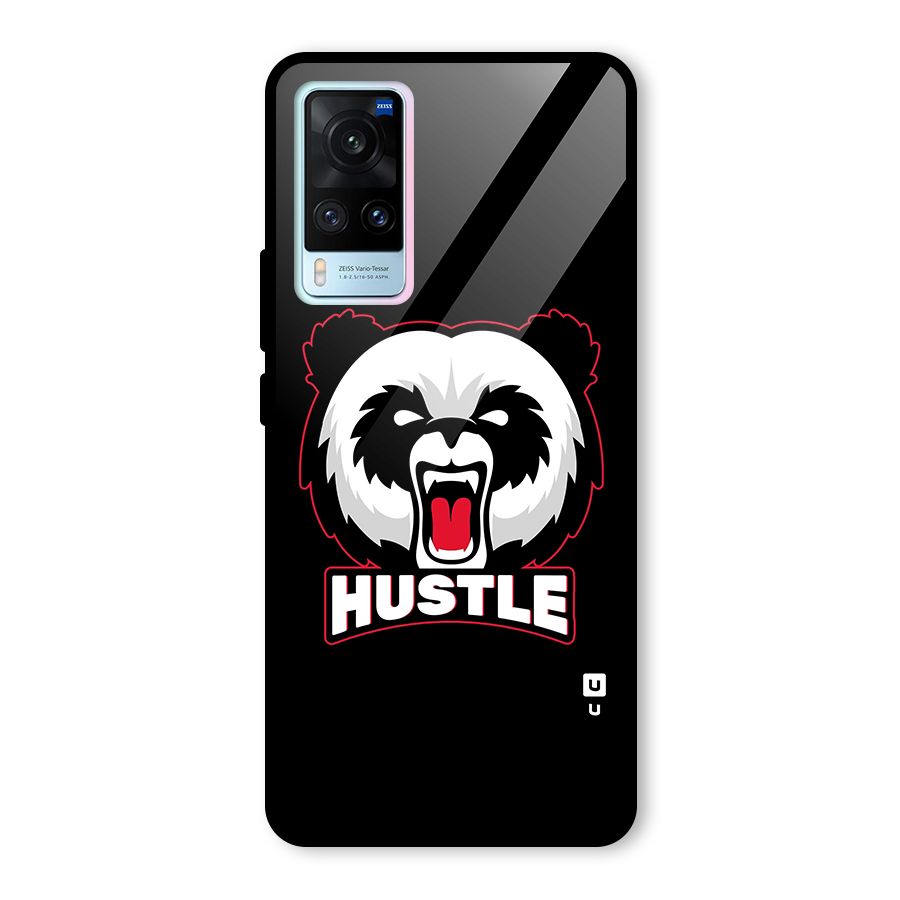 Hustle Panda Glass Back Case for Vivo X60