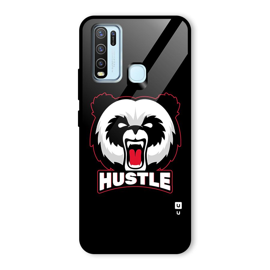 Hustle Panda Glass Back Case for Vivo Y50
