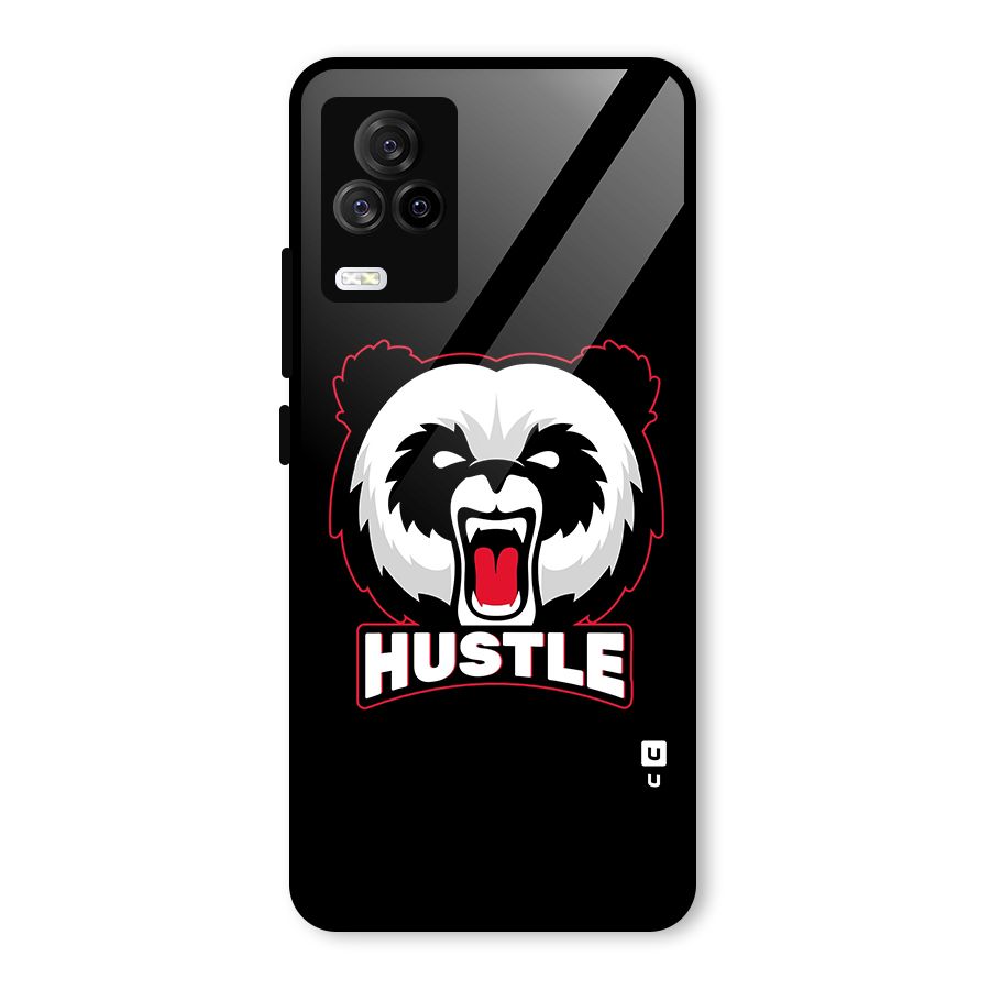 Hustle Panda Glass Back Case for Vivo iQOO 7 Legend 5G