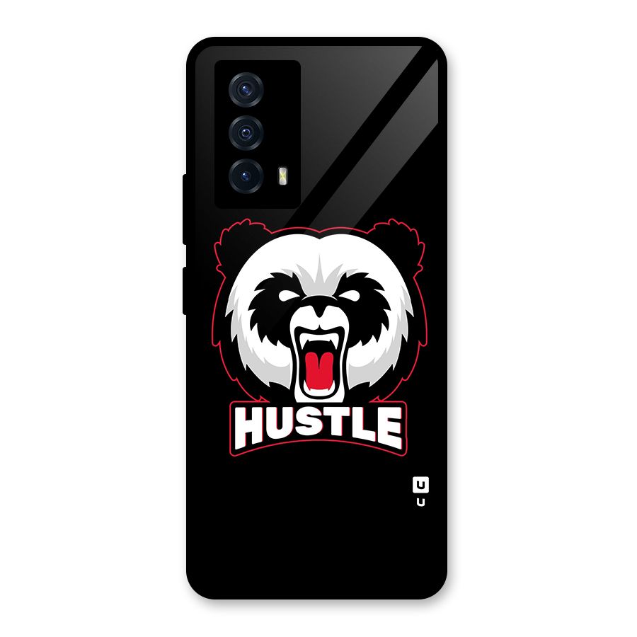 Hustle Panda Glass Back Case for Vivo iQOO Z5