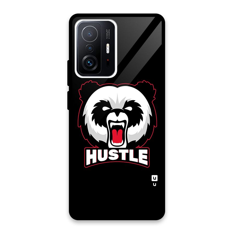 Hustle Panda Glass Back Case for Xiaomi 11T Pro