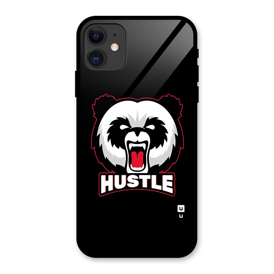 Hustle Panda Glass Back Case for iPhone 11