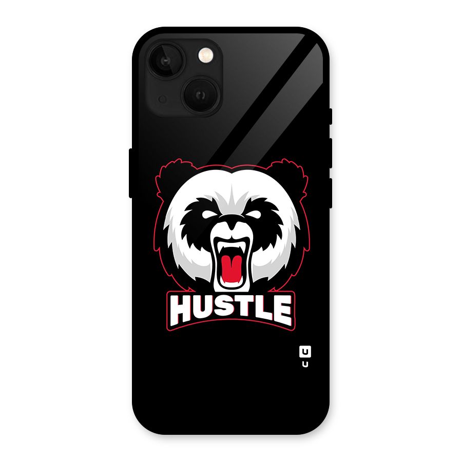 Hustle Panda Glass Back Case for iPhone 13