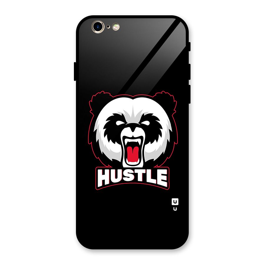 Hustle Panda Glass Back Case for iPhone 6 6S