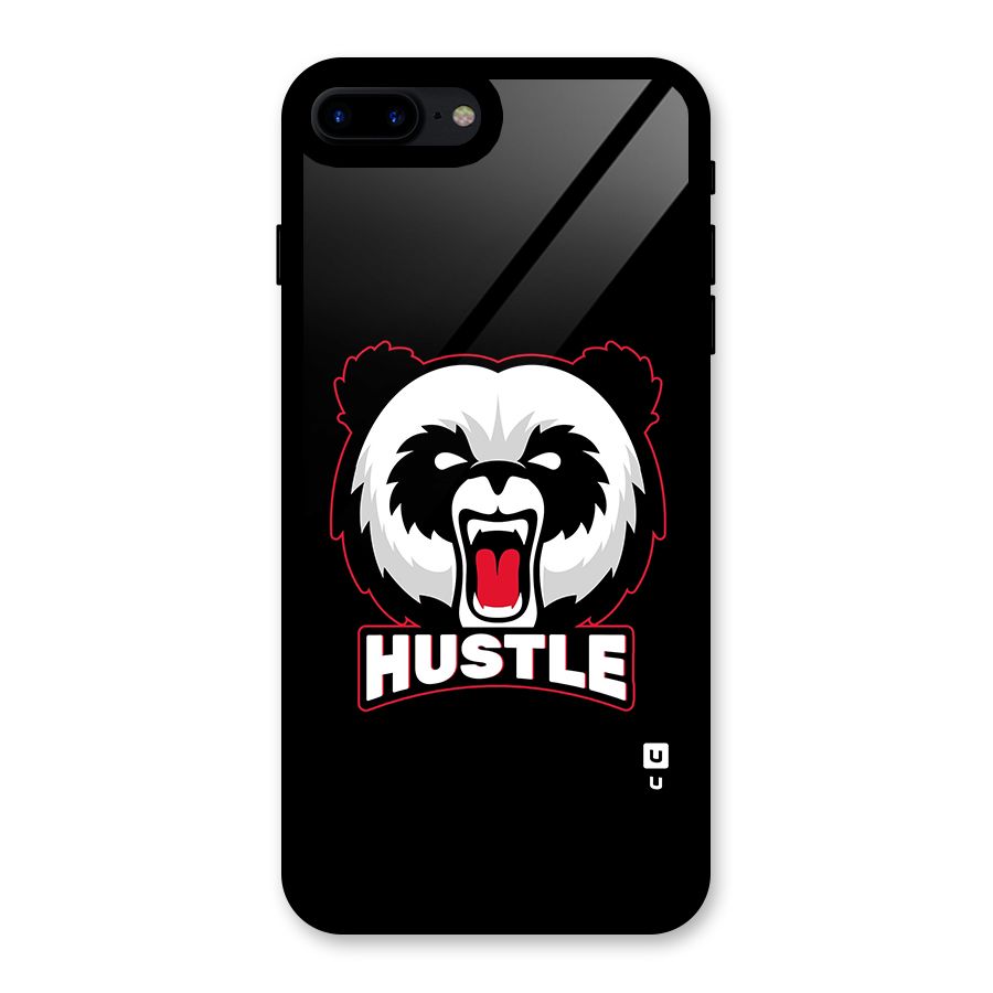 Hustle Panda Glass Back Case for iPhone 8 Plus