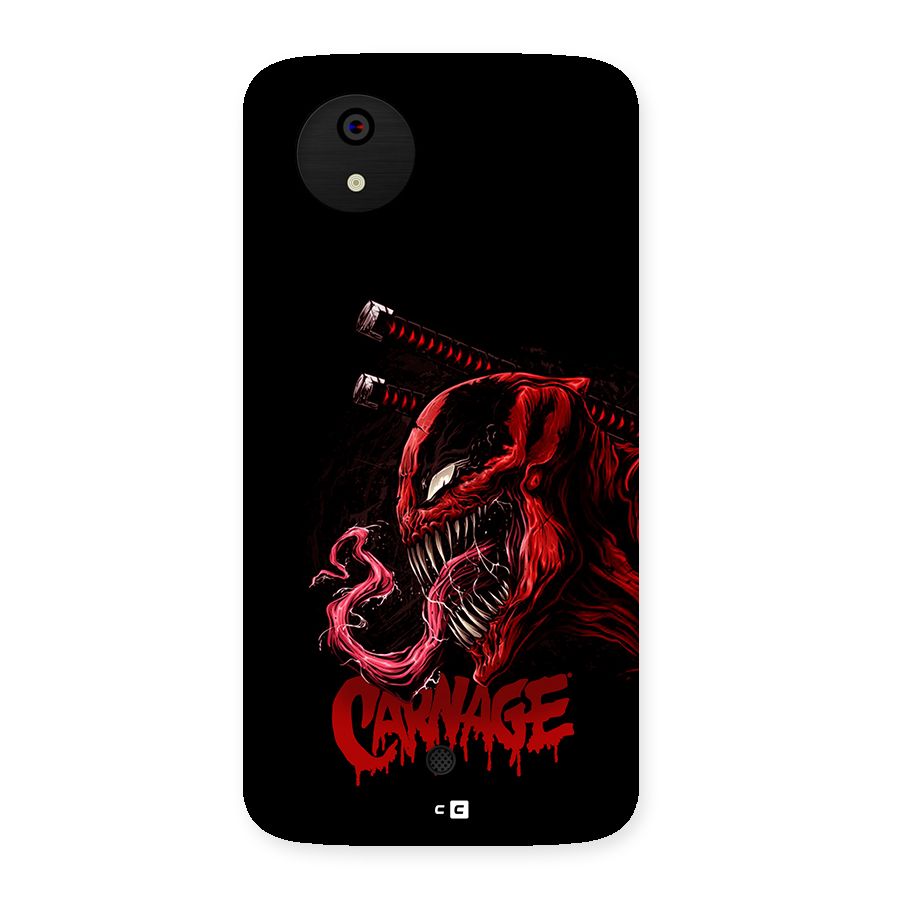 Hybrid Carnage Back Case for Canvas A1  AQ4501