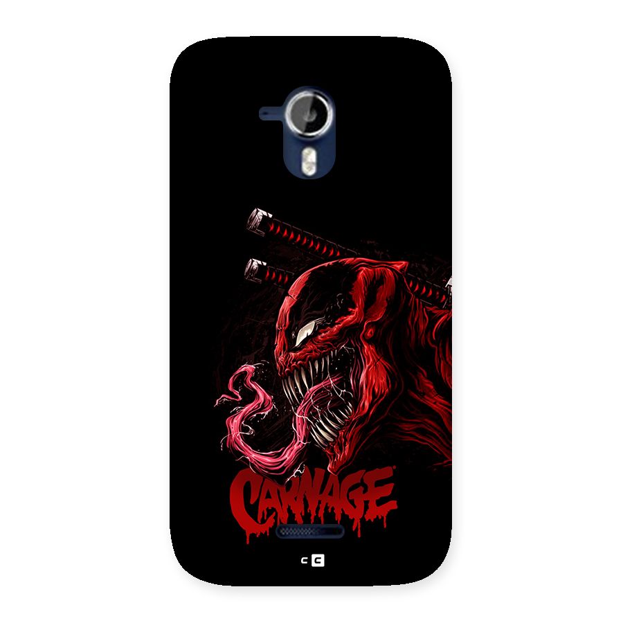 Hybrid Carnage Back Case for Canvas Magnus A117