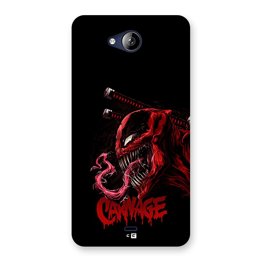 Hybrid Carnage Back Case for Canvas Play Q355