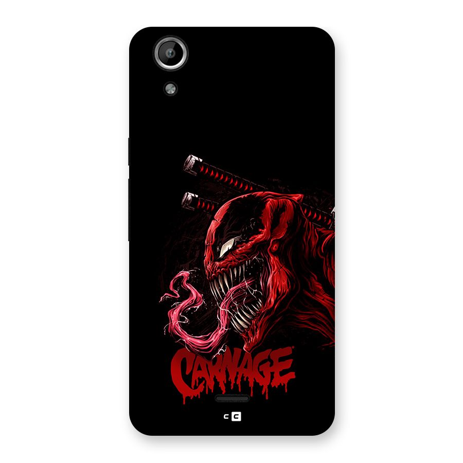 Hybrid Carnage Back Case for Canvas Selfie Lens Q345