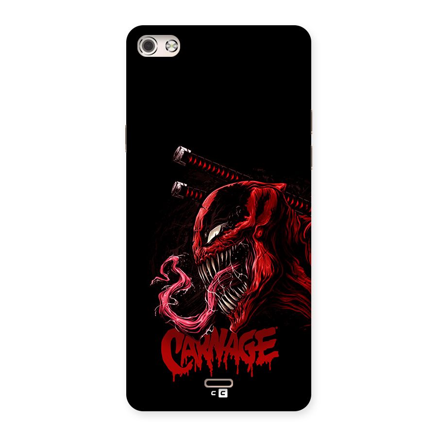 Hybrid Carnage Back Case for Canvas Silver 5