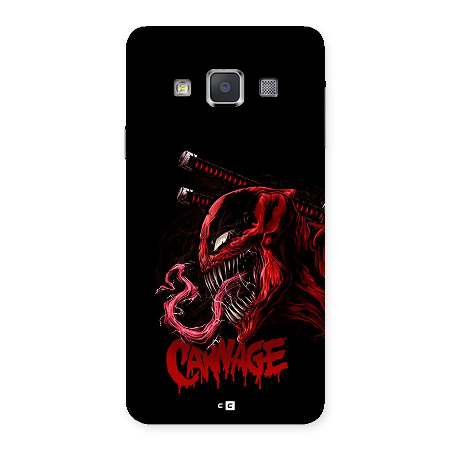 Hybrid Carnage Back Case for Galaxy A3