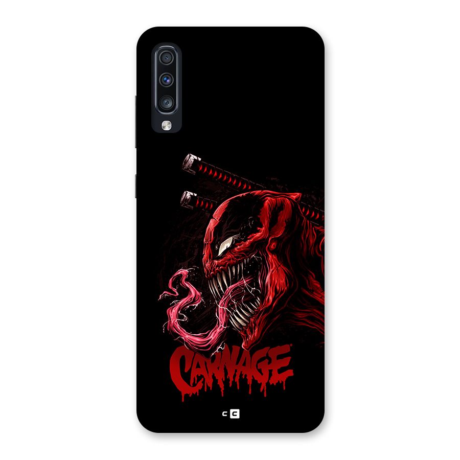 Hybrid Carnage Back Case for Galaxy A70