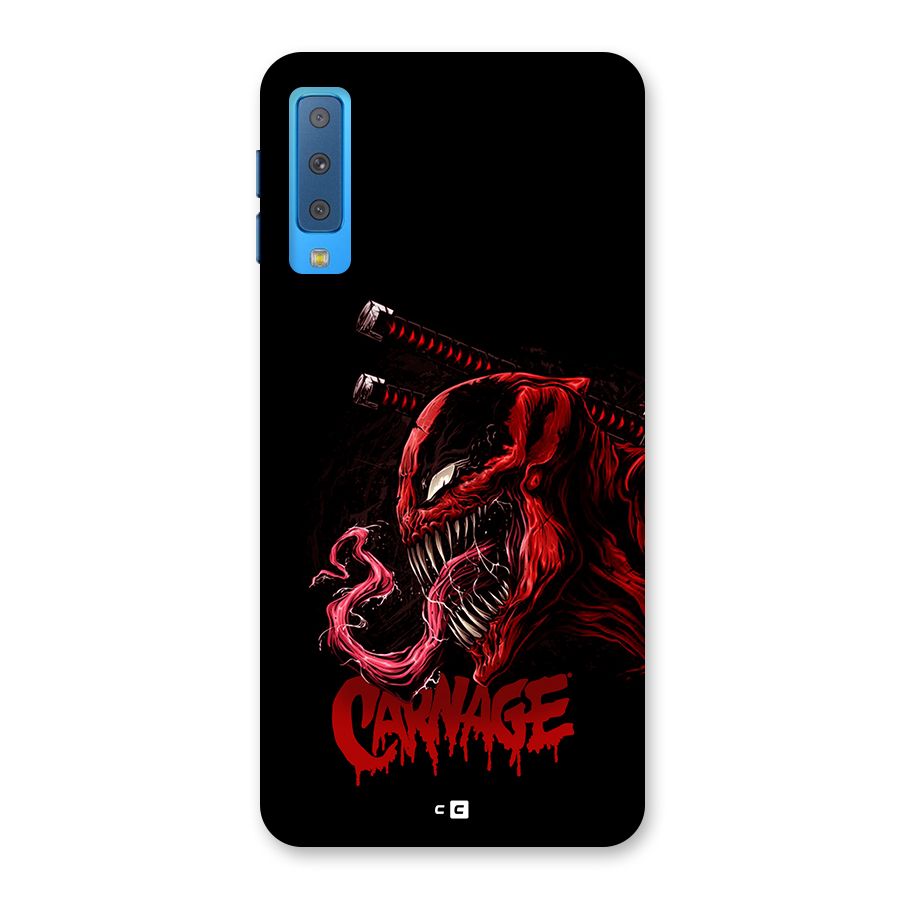 Hybrid Carnage Back Case for Galaxy A7 (2018)