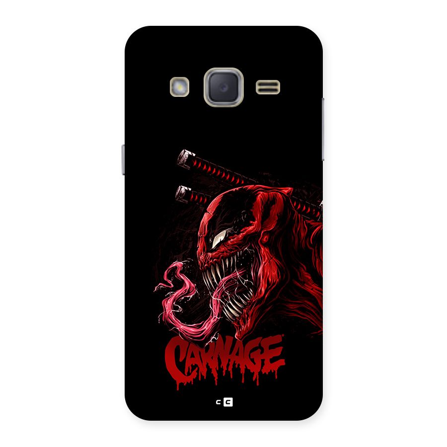 Hybrid Carnage Back Case for Galaxy J2