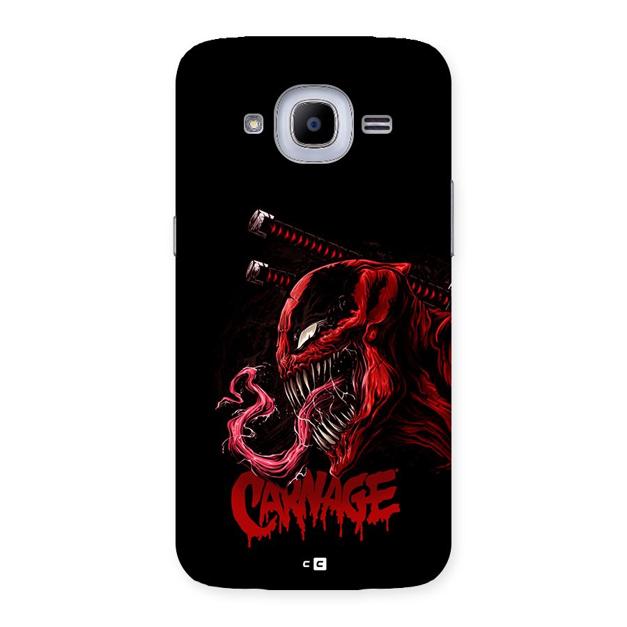 Hybrid Carnage Back Case for Galaxy J2 Pro