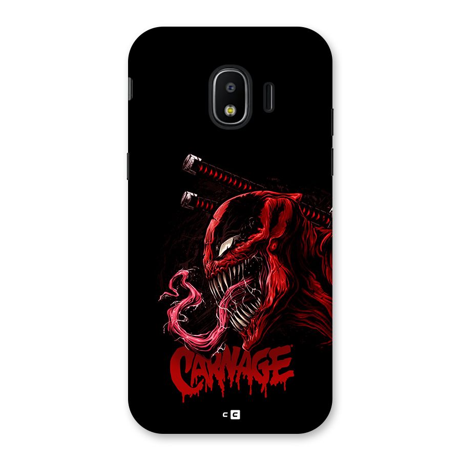 Hybrid Carnage Back Case for Galaxy J2 Pro 2018
