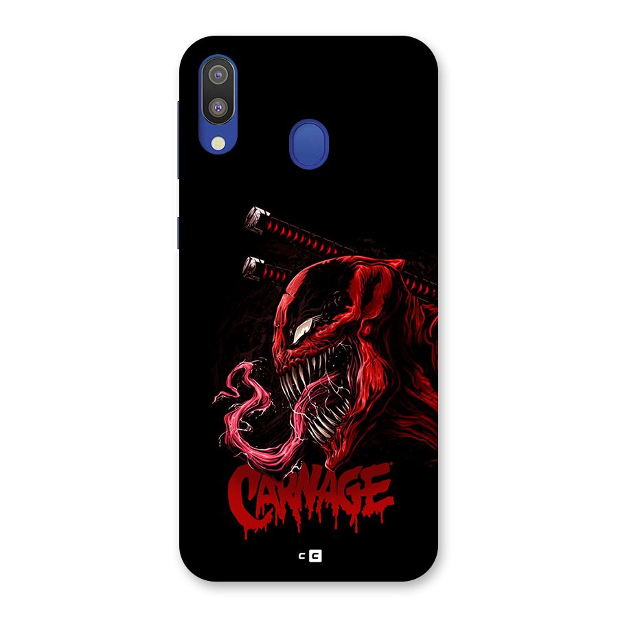 Hybrid Carnage Back Case for Galaxy M20