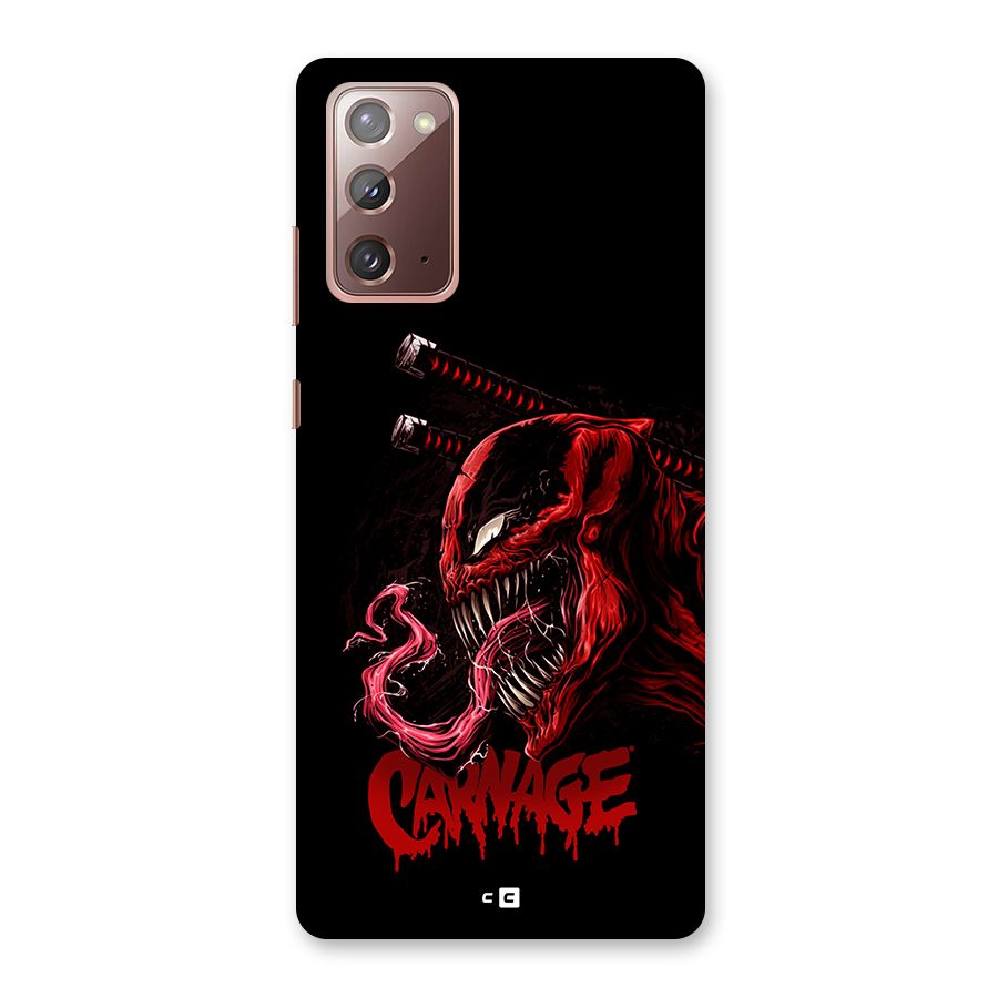 Hybrid Carnage Back Case for Galaxy Note 20