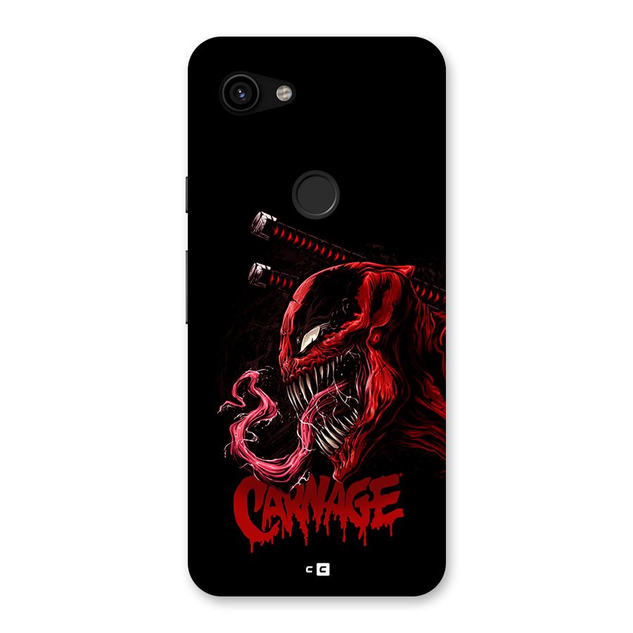 Hybrid Carnage Back Case for Google Pixel 3a