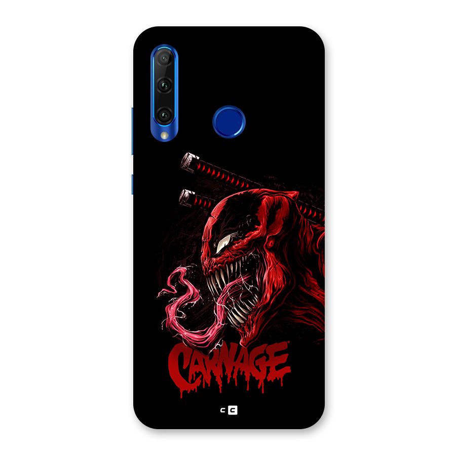 Hybrid Carnage Back Case for Honor 20i