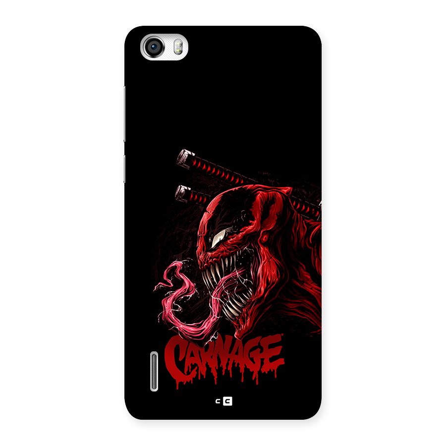Hybrid Carnage Back Case for Honor 6