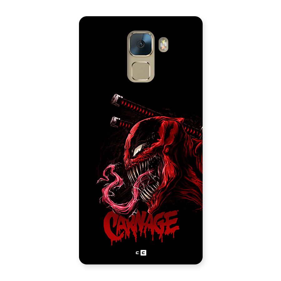 Hybrid Carnage Back Case for Honor 7