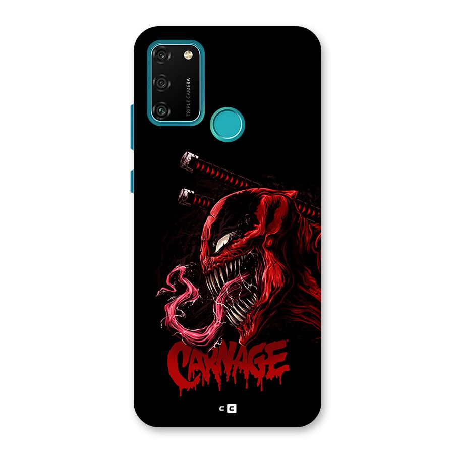 Hybrid Carnage Back Case for Honor 9A