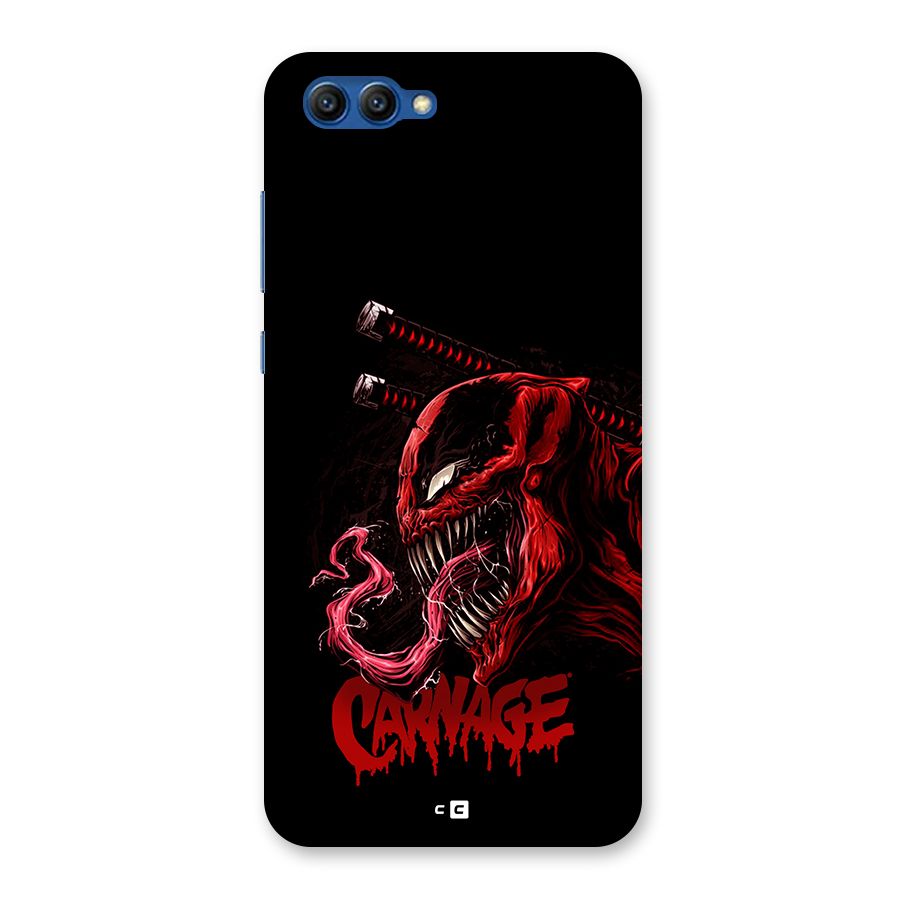 Hybrid Carnage Back Case for Honor View 10