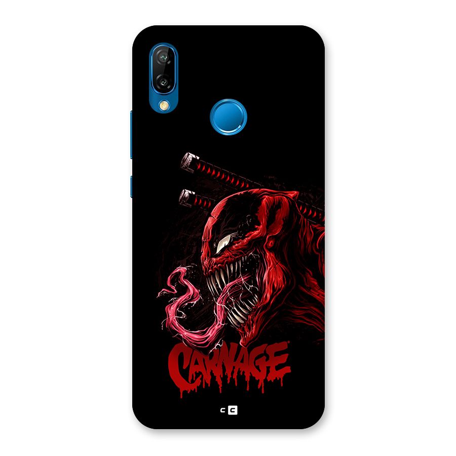 Hybrid Carnage Back Case for Huawei P20 Lite