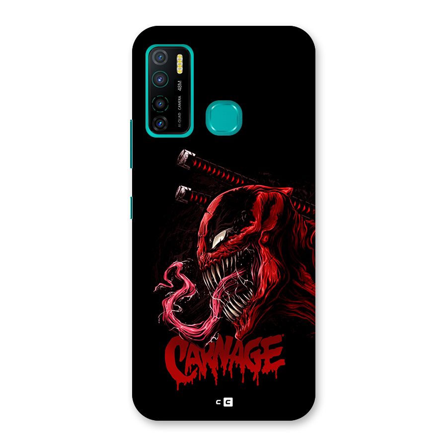 Hybrid Carnage Back Case for Infinix Hot 9 Pro