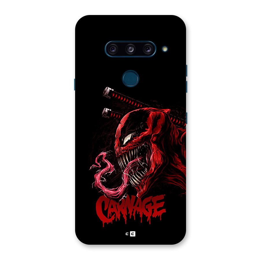 Hybrid Carnage Back Case for LG  V40 ThinQ