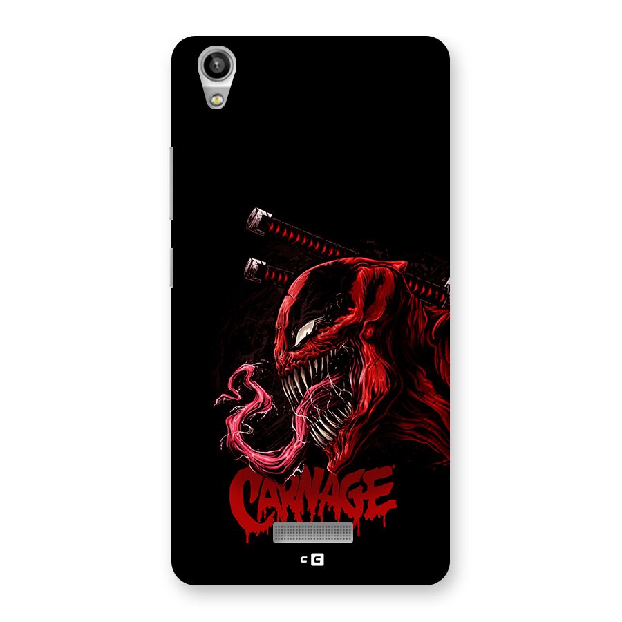 Hybrid Carnage Back Case for Lava Pixel V1