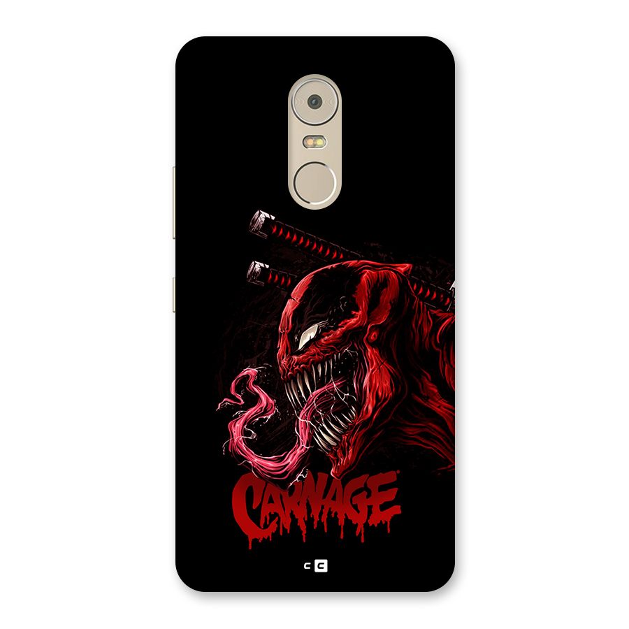 Hybrid Carnage Back Case for Lenovo K6 Note