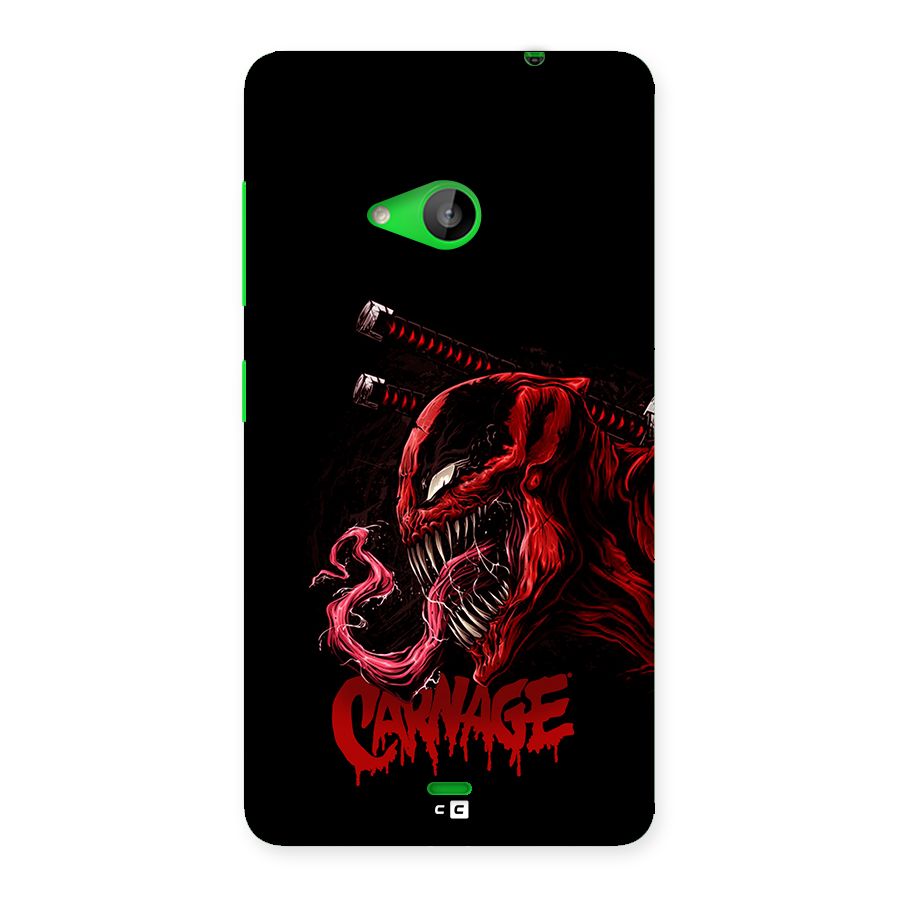 Hybrid Carnage Back Case for Lumia 535