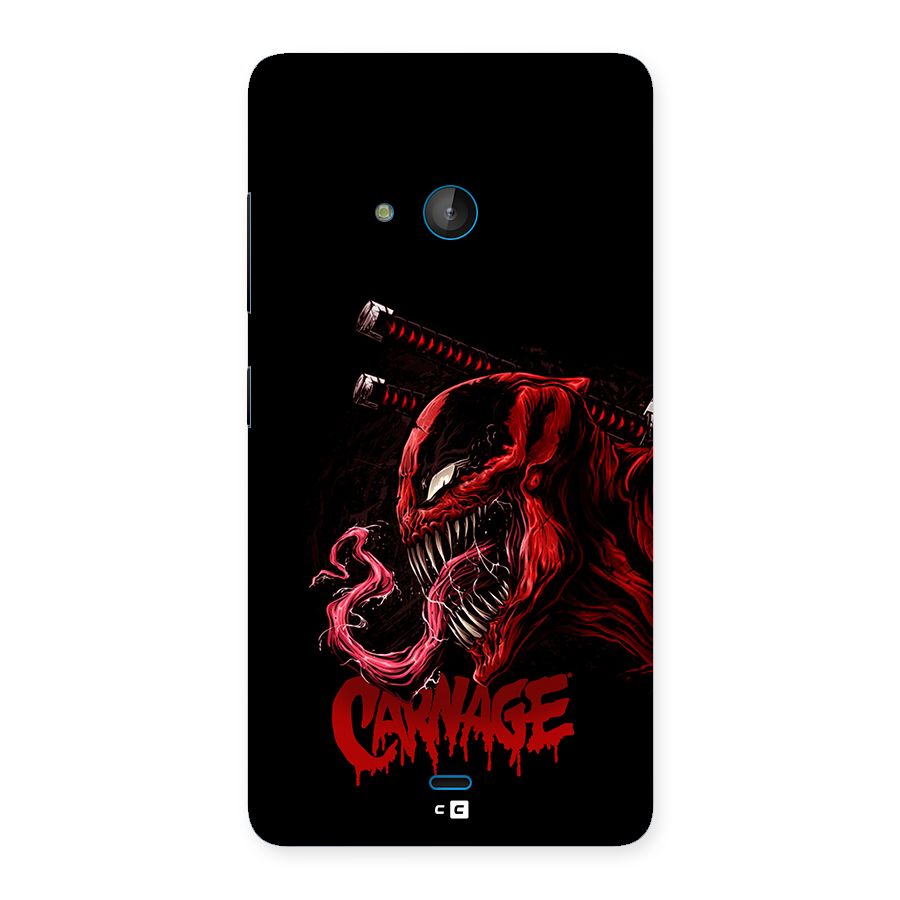Hybrid Carnage Back Case for Lumia 540