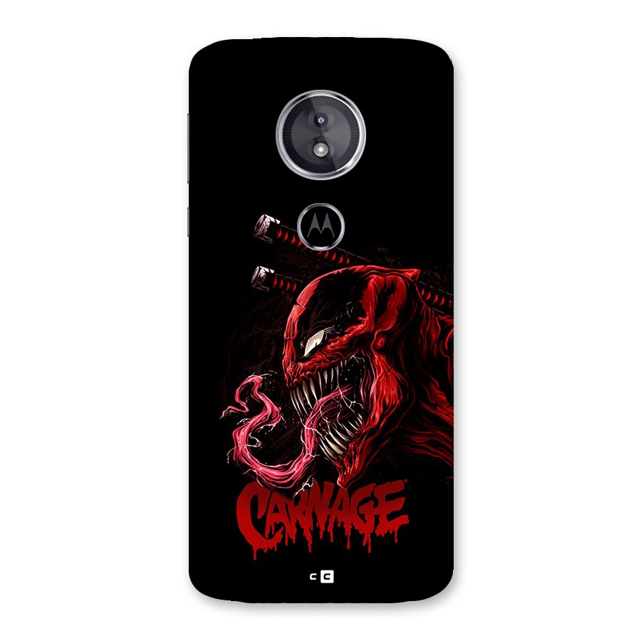 Hybrid Carnage Back Case for Moto E5