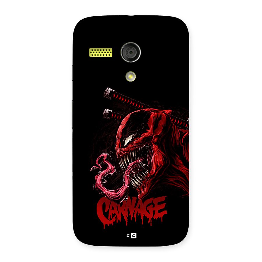 Hybrid Carnage Back Case for Moto G