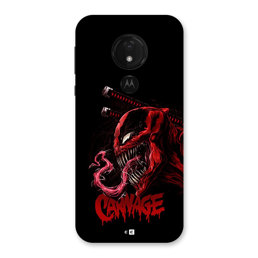 Hybrid Carnage Back Case for Moto G7 Power