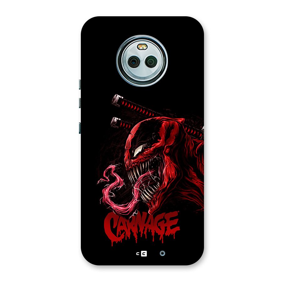 Hybrid Carnage Back Case for Moto X4