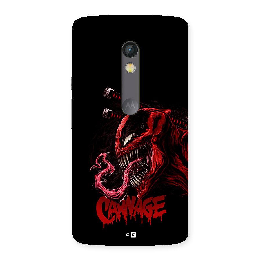 Hybrid Carnage Back Case for Moto X Play