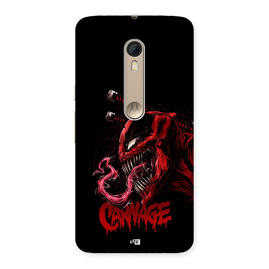 Hybrid Carnage Back Case for Moto X Style