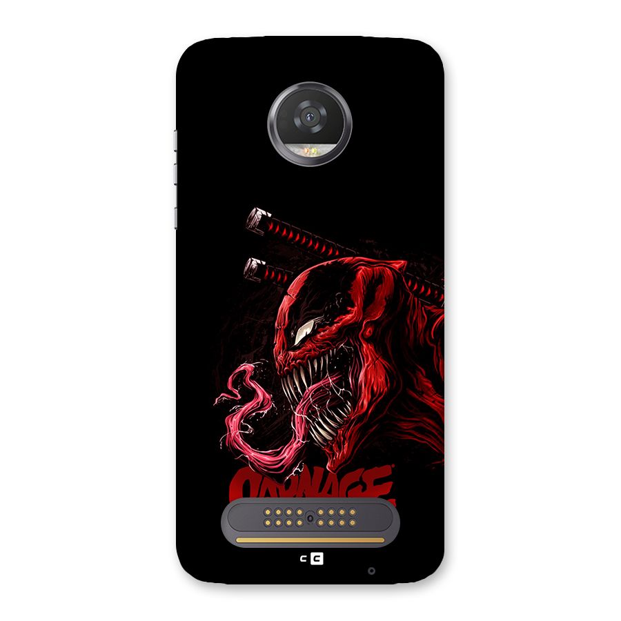 Hybrid Carnage Back Case for Moto Z2 Play
