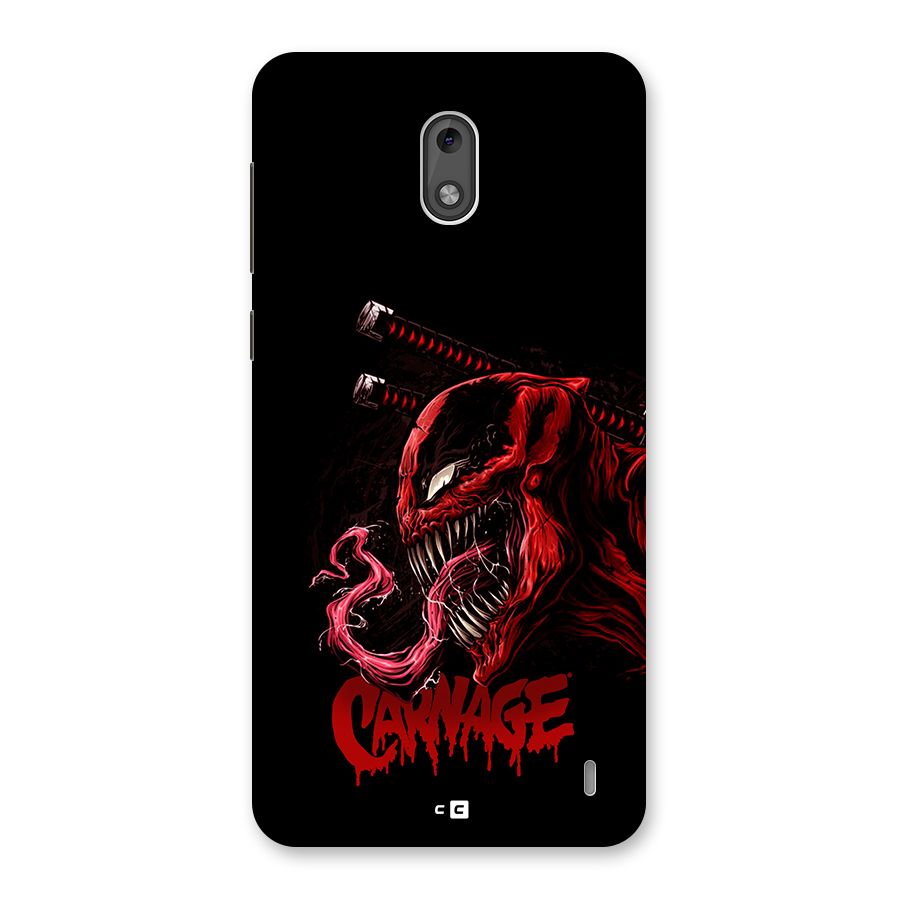 Hybrid Carnage Back Case for Nokia 2